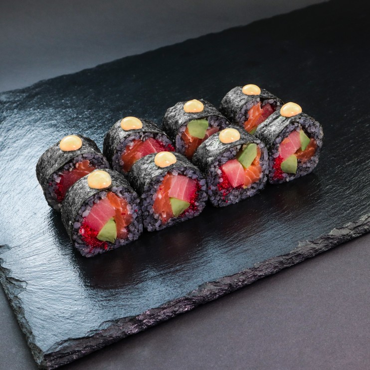 Black Roll лосось-тунець