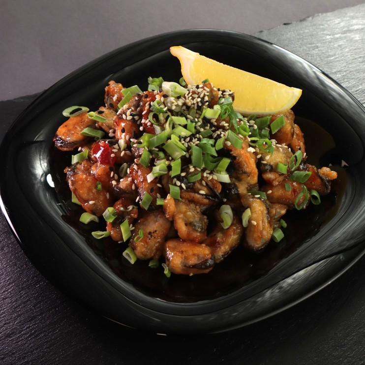 Мідії смажені